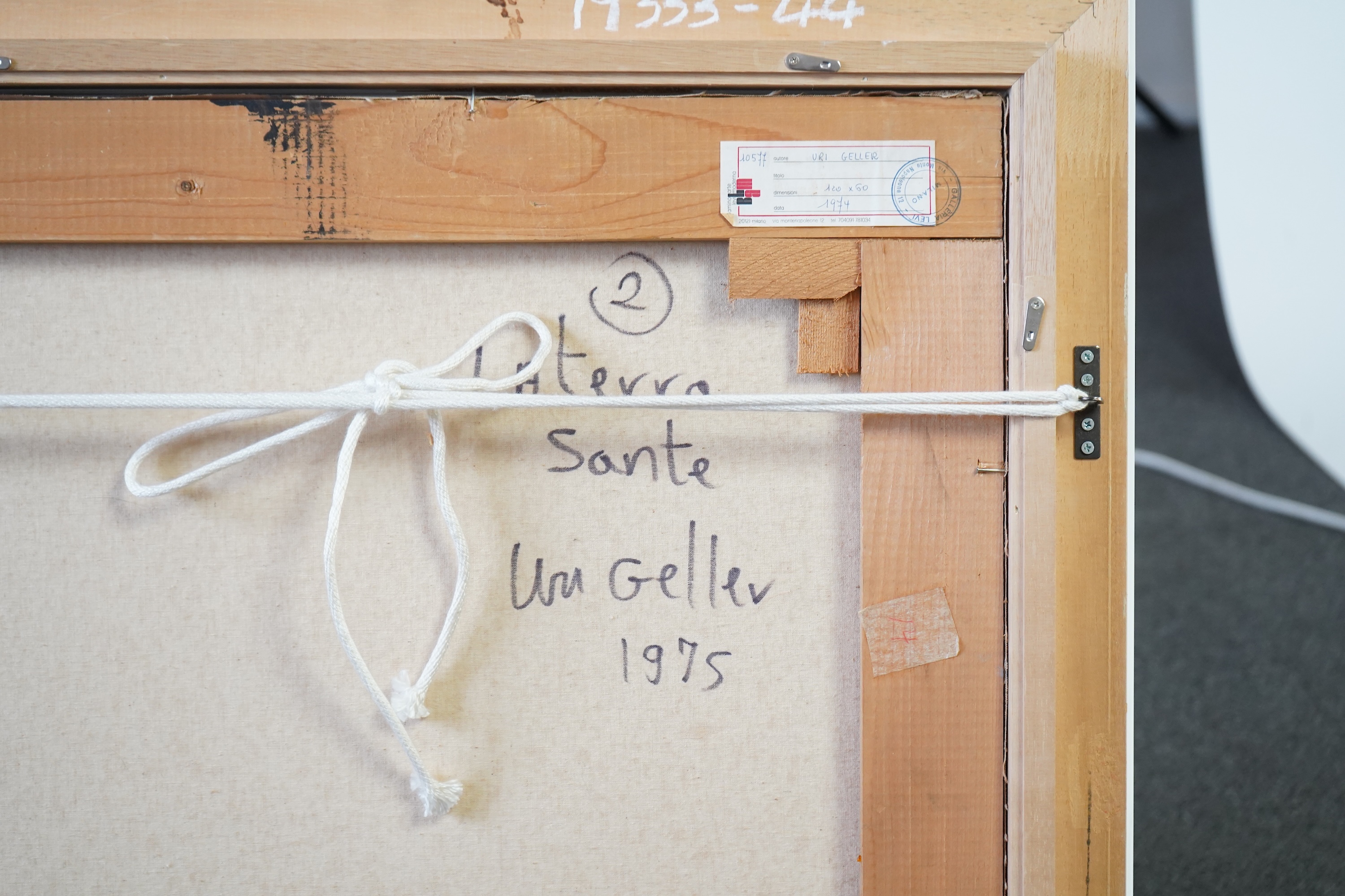 Uri Geller, Israeli/British b. 1946, ‘Laterra Sante’